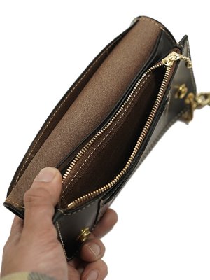 画像4: 【 KC'S（ケーシーズ） 】　トラッカーウォレット [ Trucker Wallet Long ] [ Horween Chromexcel Leather ] [ BLACK ]