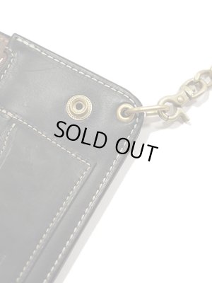 画像5: 【 KC'S（ケーシーズ） 】　トラッカーウォレット [ Trucker Wallet Long ] [ Horween Chromexcel Leather ] [ BLACK ]