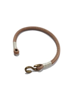 画像2: 【 KC'S（ケーシーズ） 】　Leather Bracelet　[ Cow Hide（牛革） ] [ TAN ] 【 メール便可 】