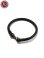 画像1: 【 KC'S（ケーシーズ） 】　Leather Bracelet　[ Cow Hide（牛革） ] [ BLACK ] 【 メール便可 】 (1)