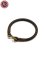 画像1: 【 KC'S（ケーシーズ） 】　Leather Bracelet　[ Cow Hide（牛革） ] [ BROWN ] 【 メール便可 】 (1)