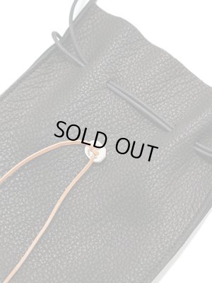 画像4: 【 KC'S（ケーシーズ） 】　Loosely Pouch　[ DEER SKIN（鹿革） ] [ BLACK ] 【 メール便可 】