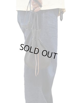 画像2: 【 KC'S（ケーシーズ） 】　Loosely Pouch　[ DEER SKIN（鹿革） ] [ BLACK ] 【 メール便可 】