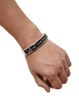 画像2: 【 Matthew Jack（マシュージャック） 】 スペースインレイバングル [ Space Inlay Bangle ] [ NAVAJO JEWELRY ]