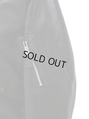 画像7: 【 Y'2 LEATHER（ワイツーレザー） 】  L-2 オイルソフトホース [ 馬革 ]　[ Oil Soft Horse Leather ] [ BLACK ]