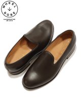 【 WHEEL ROBE（ウィールローブ） 】 オペラパンプス [ OPERA PUMPS ] [ HORWEEN DRESSNER ] [ DK.BROWN ]