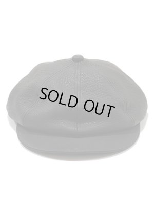 画像3: 【 Y'2 LEATHER（ワイツーレザー） 】　ディアスキンキャスケット　[ 鹿革 ]　[ BLACK ]