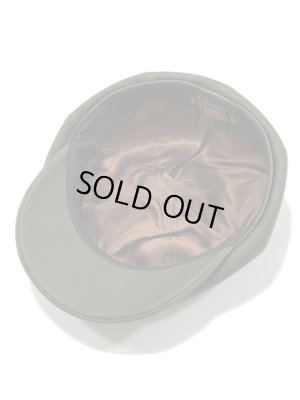 画像5: 【 Y'2 LEATHER（ワイツーレザー） 】　ディアスキンキャスケット　[ 鹿革 ]　[ OLIVE]