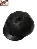 【 Y'2 LEATHER（ワイツーレザー） 】  ステアオイルキャスケット [ 牛革 ] [ BLACK ]