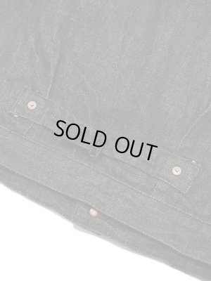 画像7: 【 予約商品 】 【 Little Hand （リトルハンド） 】　大戦モデルブラックデニムジャケット [ 1st Type WWII Model ] [ 13.5oz Black Denim ] [ Non Wash ] [ セミオーダー ]