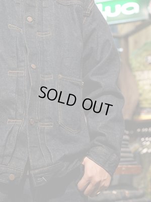 画像18: 【 予約商品 】 【 Little Hand x Lua（リトルハンド x ルア） 】　Lua別注ジージャン [ 13.5oz. Denim Blouse ] [ 1922 Model ] [ Non Wash ]
