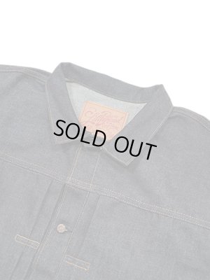 画像4: 【 予約商品 】 【 Little Hand x Lua（リトルハンド x ルア） 】　Lua別注ジージャン [ 13.5oz. Denim Blouse ] [ 1922 Model ] [ Non Wash ]