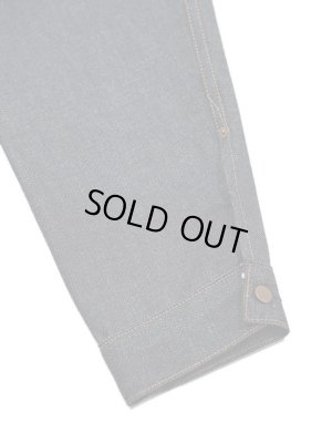 画像9: 【 予約商品 】 【 Little Hand x Lua（リトルハンド x ルア） 】　Lua別注ジージャン [ 13.5oz. Denim Blouse ] [ 1922 Model ] [ Non Wash ]