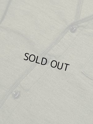 画像8: 【 Loop & Weft（ループアンドウエフト） 】　HEATHER SLUB PILE BACK HEM RIBBED CARDIGAN　[ Sweat Cardigan ]