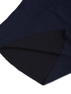 画像6: 【 Loop & Weft（ループアンドウエフト） 】　ダブルフェイスヘックスハニカムクルーネックサーマル　[ DOUBLE FACE HEX HONEYCOMB CREWNECK THERMAL ] [ Royal Navy ] 【 メール便可 】