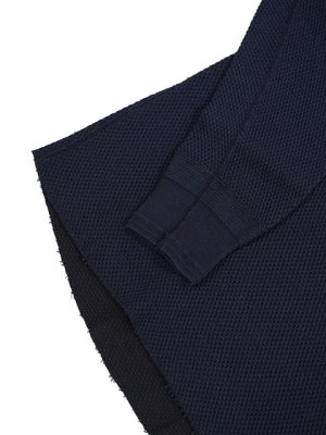 画像5: 【 Loop & Weft（ループアンドウエフト） 】　ダブルフェイスヘックスハニカムクルーネックサーマル　[ DOUBLE FACE HEX HONEYCOMB CREWNECK THERMAL ] [ Royal Navy ] 【 メール便可 】