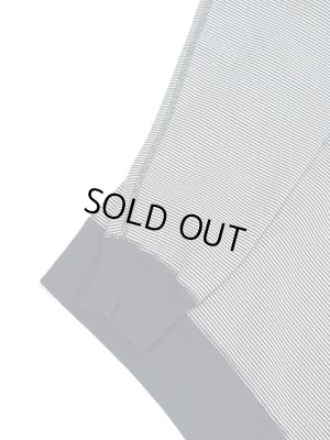 画像4: 【 Loop & Weft（ループアンドウエフト） 】　SZ VINTAGE PINBORDER KNIT DOUBLE V SWEATSHIRT [ Crewneck Sweat ] [ ROYAL NAVY ]