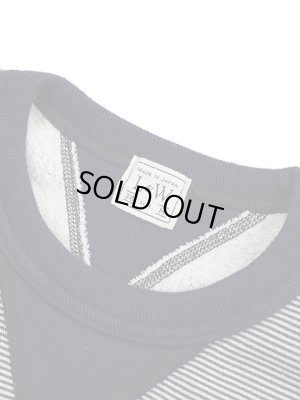 画像6: 【 Loop & Weft（ループアンドウエフト） 】　SZ VINTAGE PINBORDER KNIT DOUBLE V SWEATSHIRT [ Crewneck Sweat ] [ ROYAL NAVY ]