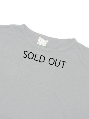 画像3: 【 Loop & Weft（ループアンドウエフト） 】　スーパースラブ杢天竺クルー [ SUPER SLUB TUBE KNIT CREWNECK ] [ A.BLACK ] 【 メール便可 】