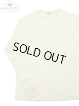 【 Loop & Weft（ループアンドウエフト） 】　リブニットサーマル　[ CLASSIC ROYAL RIB KNIT CREWNECK THERMAL ] [ V. Ivory ] 【 メール便可 】