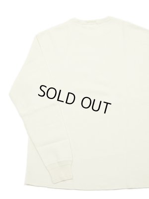 画像2: 【 Loop & Weft（ループアンドウエフト） 】　リブニットサーマル　[ CLASSIC ROYAL RIB KNIT CREWNECK THERMAL ] [ V. Ivory ] 【 メール便可 】