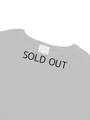 画像3: 【 Loop & Weft（ループアンドウエフト） 】　リブニットサーマル　[ CLASSIC ROYAL RIB KNIT CREWNECK THERMAL ] [ A.Black ] 【 メール便可 】