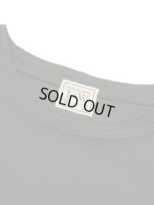 画像5: 【 Loop & Weft（ループアンドウエフト） 】　リブニットサーマル　[ CLASSIC ROYAL RIB KNIT CREWNECK THERMAL ] [ A.Black ] 【 メール便可 】