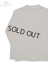 【 Loop & Weft（ループアンドウエフト） 】　スーピマハニカムミドルネックサーマル　[ Supima Long Honeycomb Middle Neck Thermal ] [ Oak Brown ] 【 メール便可 】