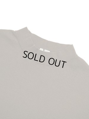 画像3: 【 Loop & Weft（ループアンドウエフト） 】　スーピマハニカムミドルネックサーマル　[ Supima Long Honeycomb Middle Neck Thermal ] [ Oak Brown ] 【 メール便可 】