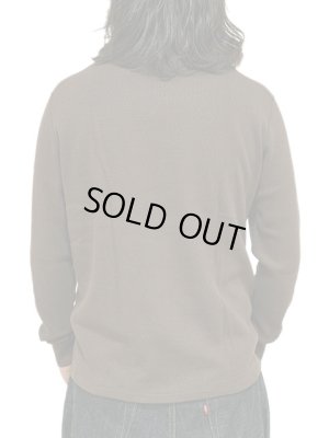 画像7: 【 Loop & Weft（ループアンドウエフト） 】　スーピマハニカムミドルネックサーマル　[ Supima Long Honeycomb Middle Neck Thermal ] [ Oak Brown ] 【 メール便可 】