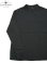 画像1: 【 Loop & Weft（ループアンドウエフト） 】　スーピマハニカムミドルネックサーマル　[ Supima Long Honeycomb Middle Neck Thermal ] [ Antique Black ] 【 メール便可 】 (1)