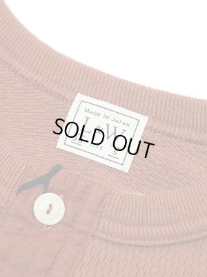 画像6: 【 Loop & Weft（ループアンドウエフト） 】　コーマタイトハニカムサーマルヘンリーネック　[ Combed Yarn High Tension Honeycomb Thermal Henry ]