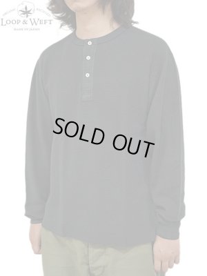 画像7: 【 Loop & Weft（ループアンドウエフト） 】　ダブルフェイスヘックスハニカムヘンリーネックサーマル　[ DOUBLE FACE HEX HONEYCOMB HENLEYNECK THERMAL ] [ Vintage Ivory ] 【 メール便可 】