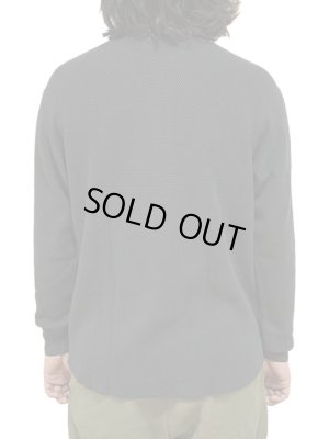 画像8: 【 Loop & Weft（ループアンドウエフト） 】　ダブルフェイスヘックスハニカムヘンリーネックサーマル　[ DOUBLE FACE HEX HONEYCOMB HENLEYNECK THERMAL ] [ Vintage Ivory ] 【 メール便可 】