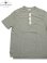 画像1: 【 Loop & Weft（ループアンドウエフト） 】　スーピマコットンヘンリー [ SUPIMA COTTON EDGE PIPING CLASSIC HENLEY ] [ V.GRAY ] 【 メール便可 】 (1)
