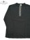 画像1: 【 Loop & Weft（ループアンドウエフト） 】　スーピマハニカムヘンリーネックサーマル　[ Supima Long Honeycomb Thermal Henley ] [ Antique Black ] 【 メール便可 】 (1)