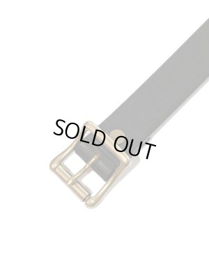 画像3: 【 Lua x Inception（ルア x インセプション） 】　別注ナロースタッズベルト　[ Narrow Studs Belt ] [ Lightning ] [ Black ]