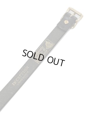 画像5: 【 Lua x Inception（ルア x インセプション） 】　別注ナロースタッズベルト　[ Narrow Studs Belt ] [ Lightning ] [ Black ]