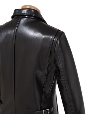 画像10: 【 Y'2 LEATHER（ワイツーレザー） 】 アニリンステアシングルライダース [ Aniline Steer Single Riders ( 牛革 ) ] [ BLACK ]