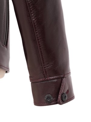 画像12: 【 Y'2 LEATHER（ワイツーレザー） 】 アニリンステアシングルライダース [ Aniline Steer Single Riders ( 牛革 ) ] [ CHERRY ]