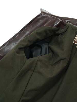 画像14: 【 Y'2 LEATHER（ワイツーレザー） 】 アニリンステアシングルライダース [ Aniline Steer Single Riders ( 牛革 ) ] [ CHERRY ]