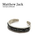 【 Matthew Jack（マシュージャック） 】 スペースインレイバングル [ Space Inlay Bangle ] [ NAVAJO JEWELRY ]