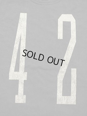 画像5: 【 MODUCT（モダクト） 】　PIGMENT DYED T-SHIRT [ UNLUCKY NUMBER ]  [ BLACK x OFF WHITE ] 【 メール便可 】