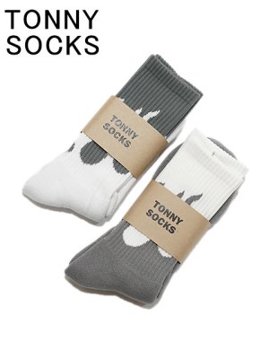 画像1: 【 TONNY SOCKS（トニーソックス） 】Pile Socks [  Frames ] [ Made In Japan ] 【 メール便可 】
