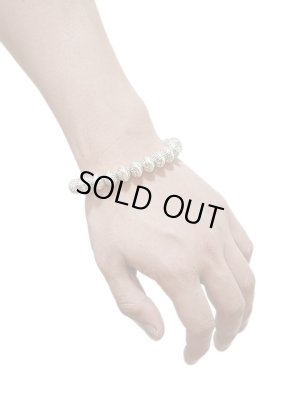 画像2: 【 Marie Yazzie（マリー・ヤジー） 】 ナバホパールシルバーブレス [ Navajo Silver Beads Bracelet ] 【 メール便可 】