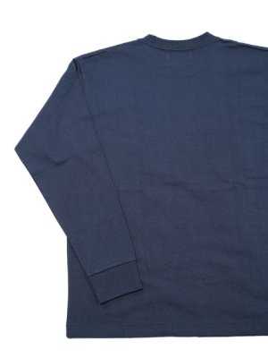 画像2: 【 Homage（オマージュ） 】Homage Long Sleeve T-Shirts [ McQUEEN ] [ NAVY ] 【 メール便可 】