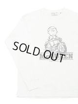 【 Homage（オマージュ） 】Homage Long Sleeve T-Shirts [ McQUEEN ] [ WHITE ] 【 メール便可 】