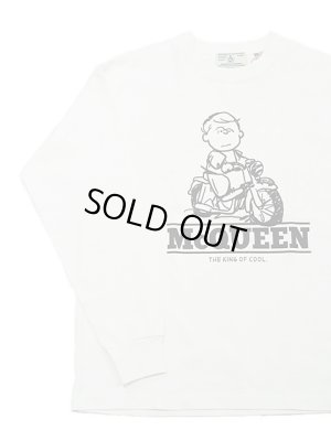 画像1: 【 Homage（オマージュ） 】Homage Long Sleeve T-Shirts [ McQUEEN ] [ WHITE ] 【 メール便可 】