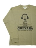 【 Homage（オマージュ） 】Homage Long Sleeve T-Shirts [ GUEVARA ] [ BEIGE ] 【 メール便可 】