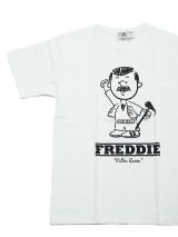 【 Homage（オマージュ） 】Homage T-Shirts [ FREDDIE ] [ WHITE ] 【 メール便可 】